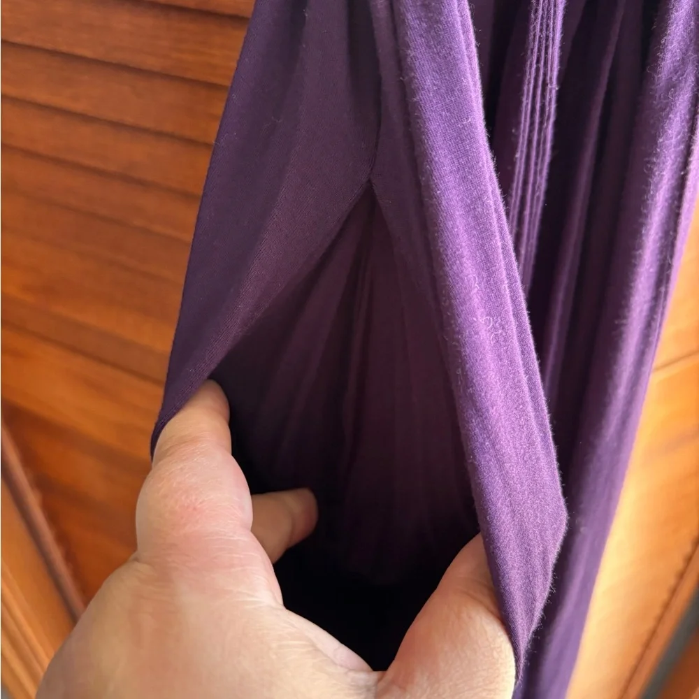 Bamboo Robe, English Violet - Picture 4 of 7
